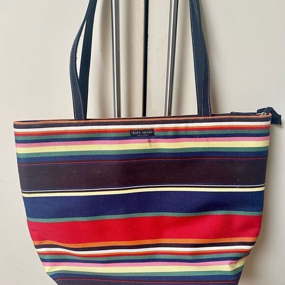 Kate Spade Multicolored Striped Bag - Picture 1 of 7